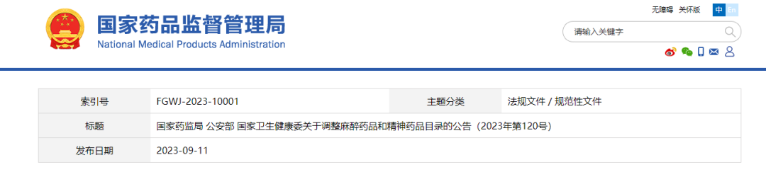 依托咪酯列入第二类精神药品目录！依托咪酯检测，势在必行！